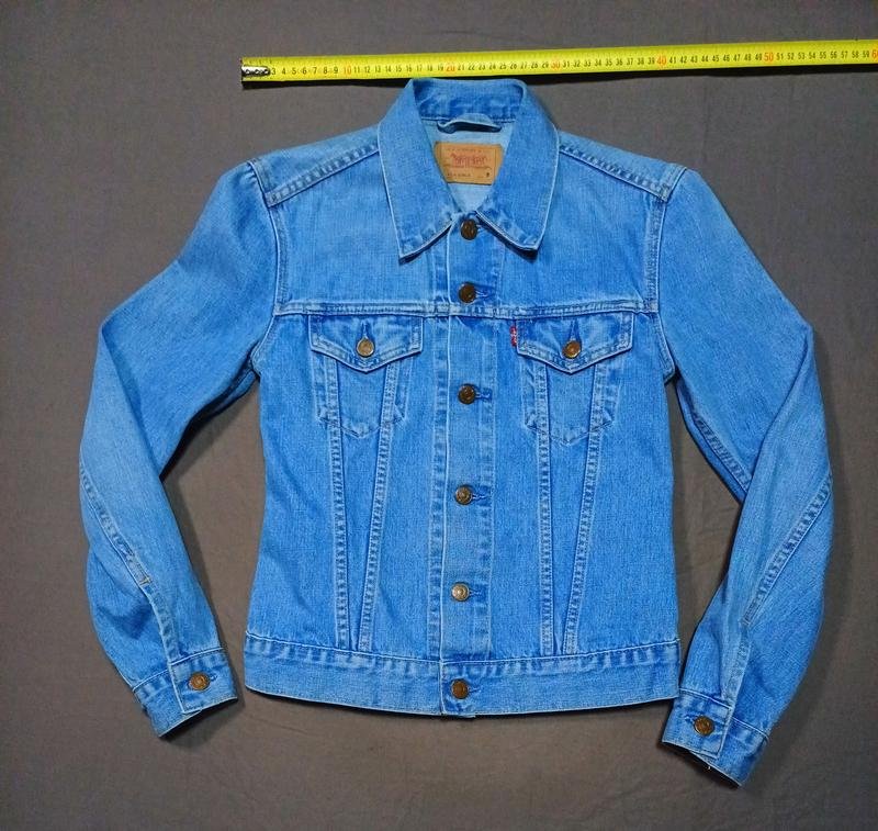 Damen Levi's Jacke Marineblau Baumwolle 36 / S /