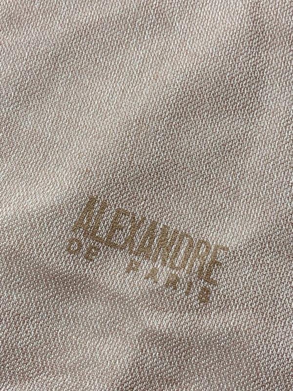 Sciarpa Alexandre de Paris Beige Modal