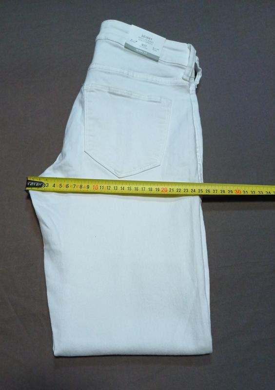 Donna H&M Jeans Bianco 27 / S