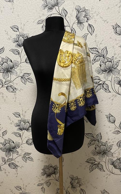 Hermes Scarf Multicolor Silk