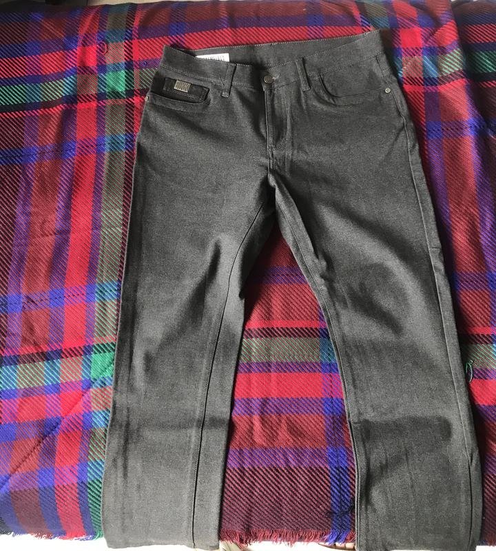 Мужские Dirk Bikkembergs Брюки Серый Стретч 36 /