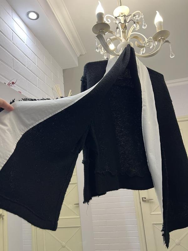 Женский Yohji Yamamoto Свитер Чёрный Акрил 36