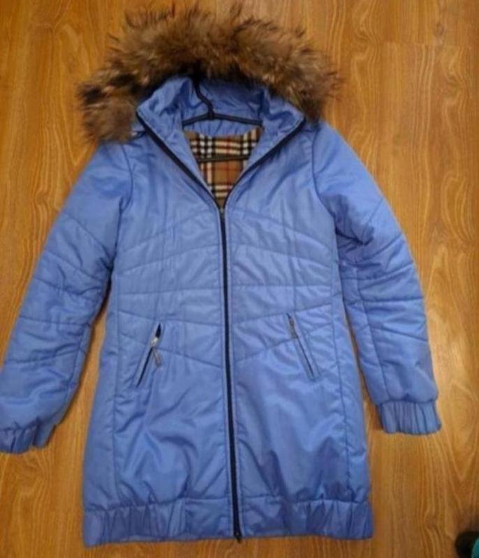 Женская Carolina Herrera Куртка Голубая 36 / S /