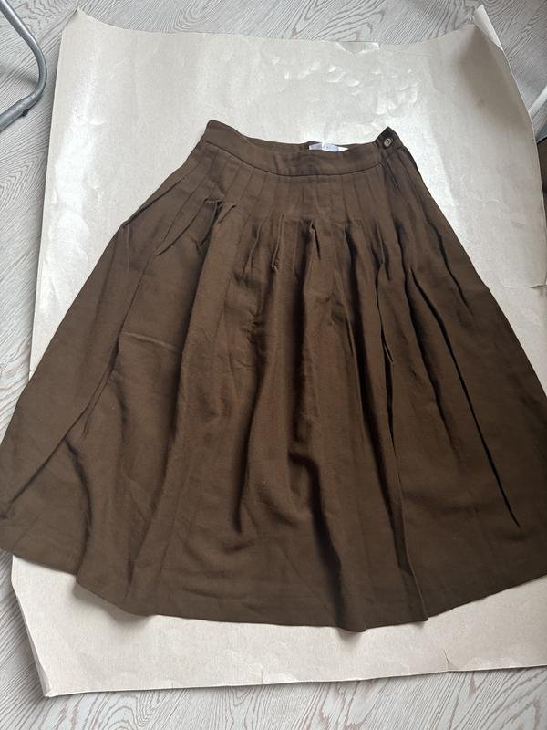 Женская Common Projects Юбка Коричневая Хлопок 36