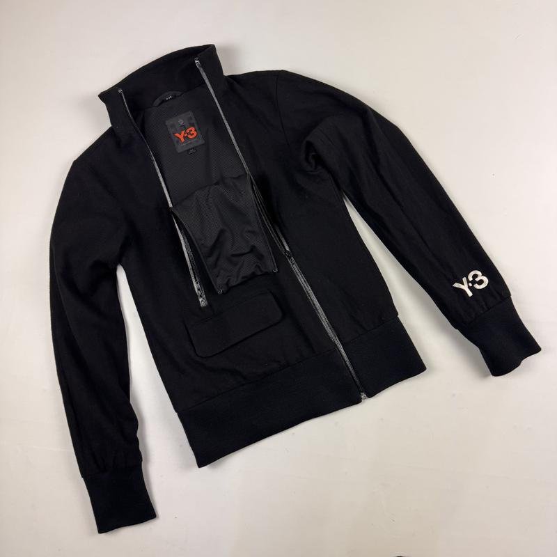 Женская Yohji Yamamoto Куртка Чёрный Шерсть 34 /