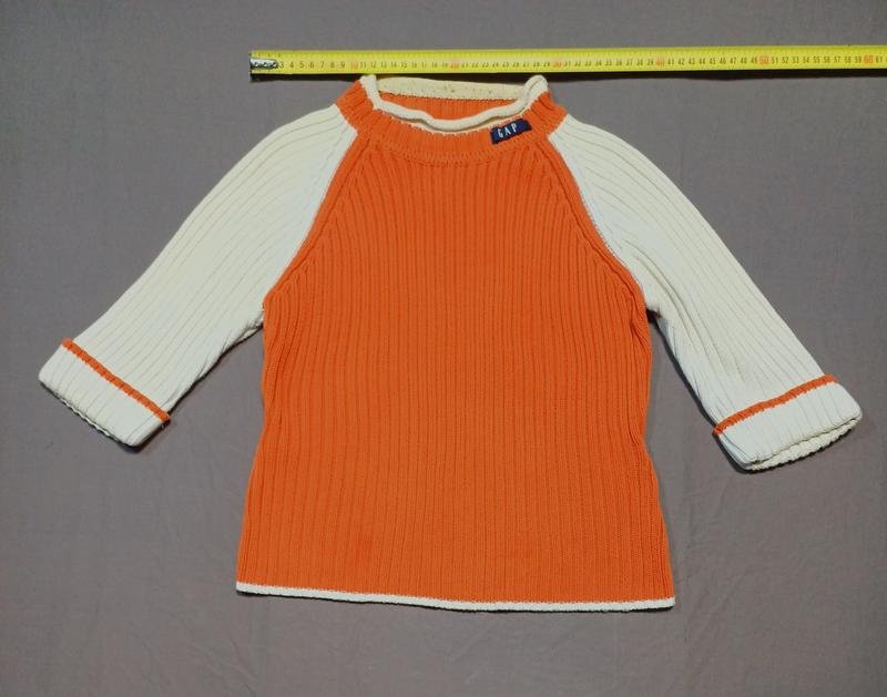 Damen GAP Pullover Weiß Baumwolle 34 / XS / 42