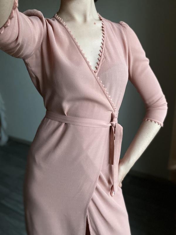 Women Ba&sh Dress Pink Viscose 34 / XS / 42
