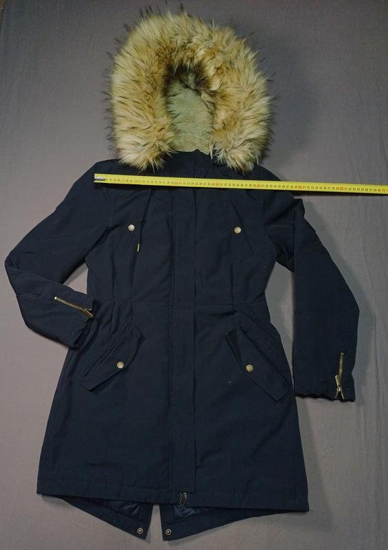 Homme Kangol Parka Gris Coton 36 / S / 44