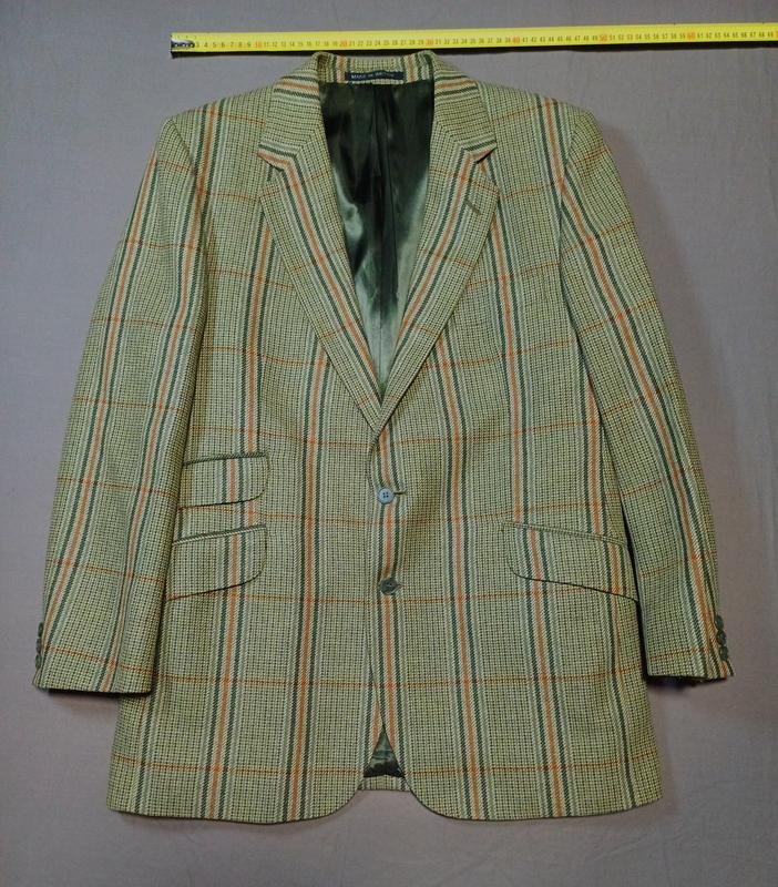 Men John G Hardy Blazer Coral Wool 42 / XL / 50