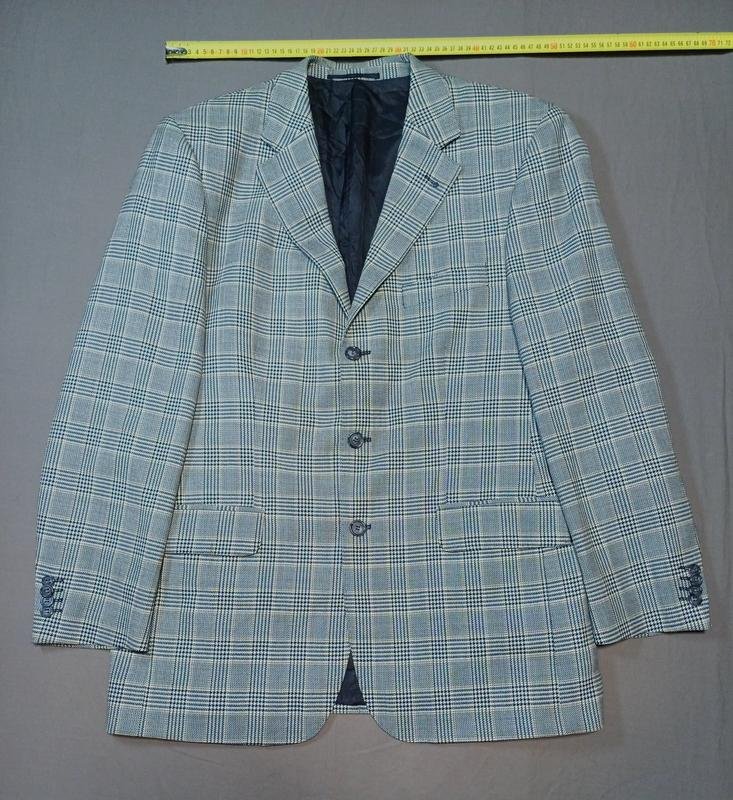 Men Blazer Grey Cashmere 42 / XL / 50