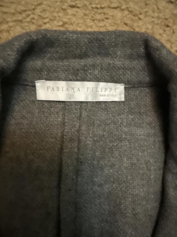 Homme Fabiana Filippi Blazer Gris 38 / M / 46