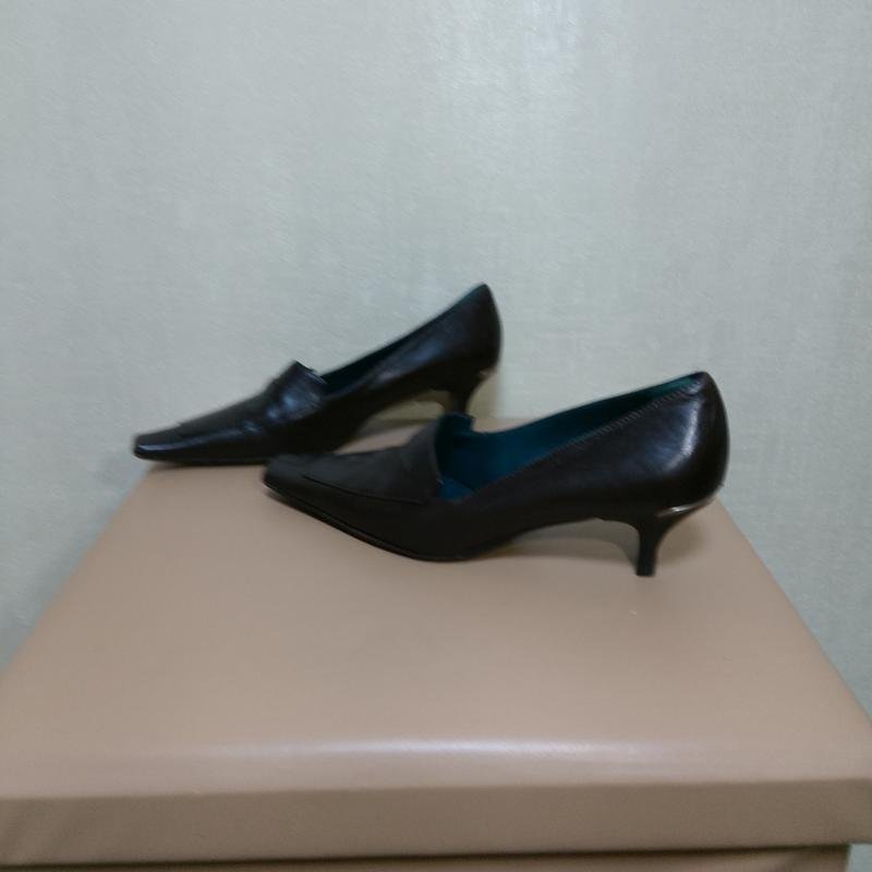 Damen Coccinelle Absatzschuhe Braun Leder 36