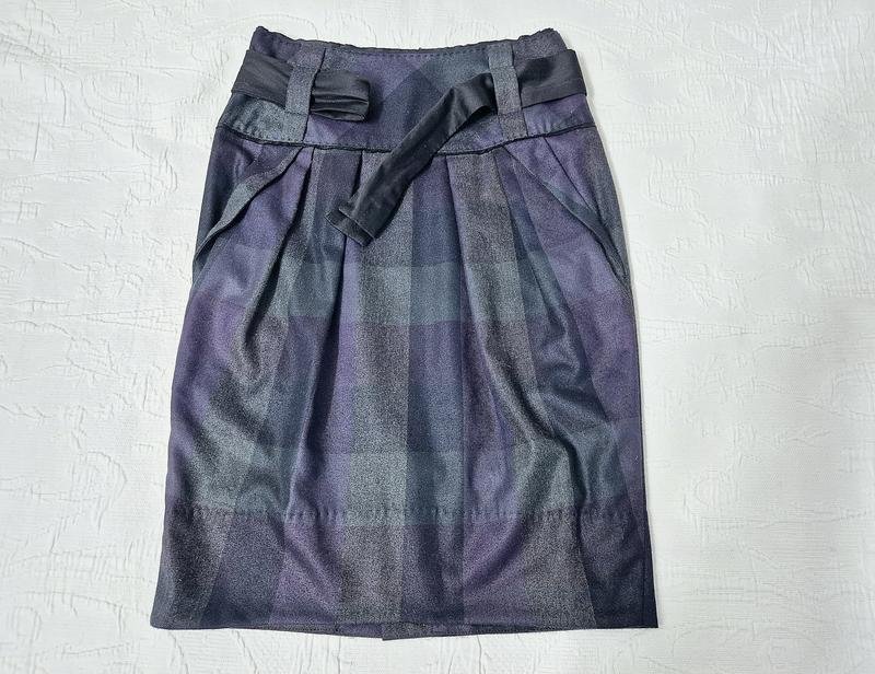 Women BOSS Orange Skirt Grey Cotton 34