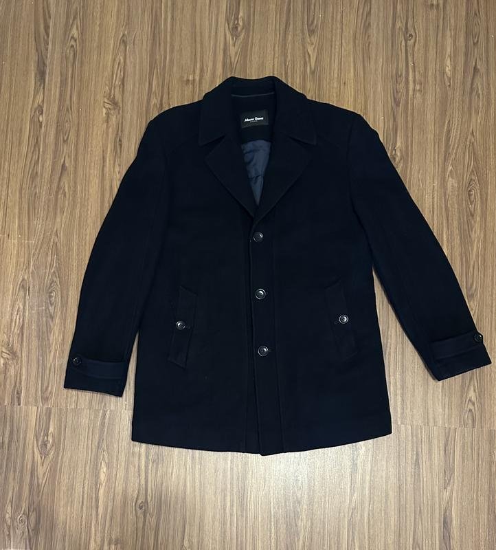 Homme Alberto Gianni Manteau Noir Cachemire 40 /L