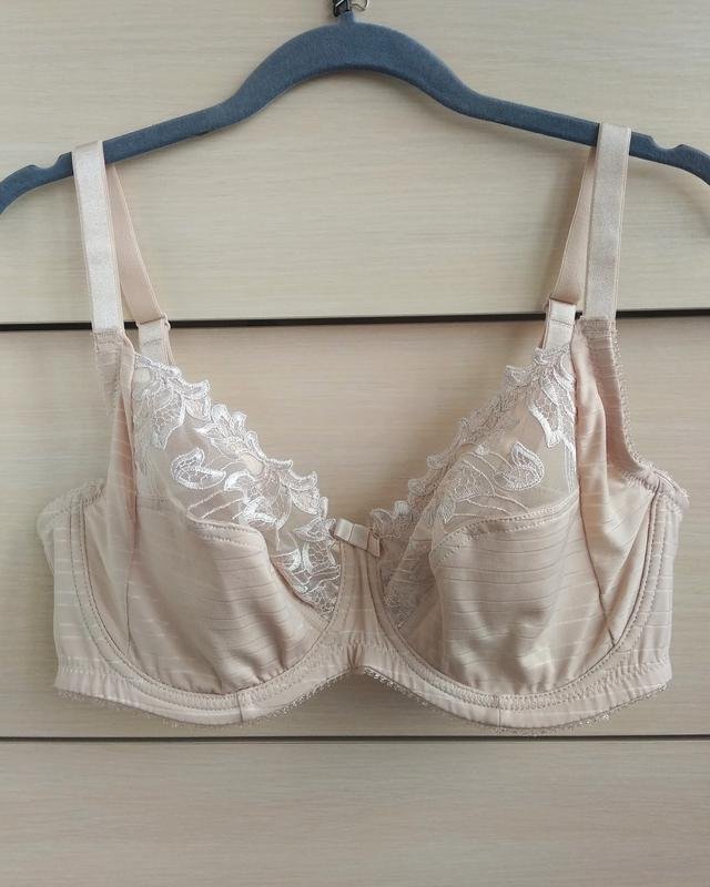 Damen Anya Madsen BH Beige Satin 80C