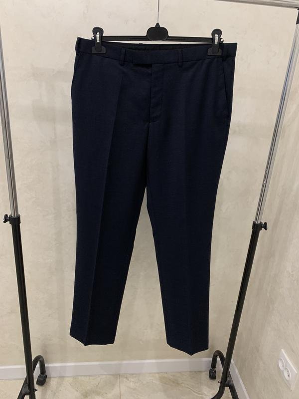 Мужские M&S Брюки Тёмно-синие 34 / L / 50