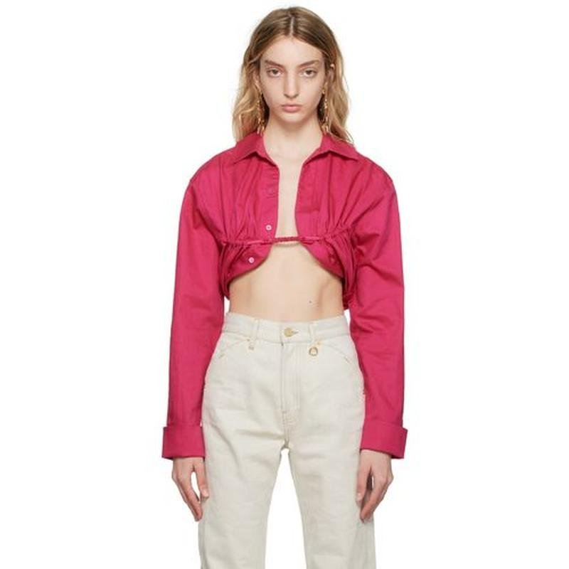 Women Jacquemus Shirt Pink 36 / S / 44