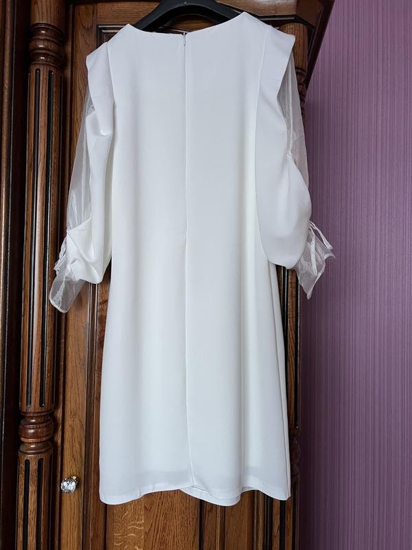 Women Dress White 38 / M / 46