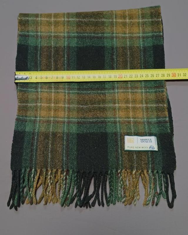 Herren Marks & Spencer Schal Braun Wolle