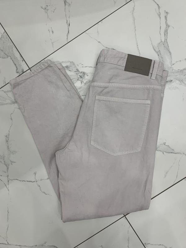 Мужские Bershka Джинсы Белые Деним 34