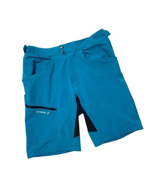 Herren Stoke by Ochsner Shorts Blau Polyester 33 /