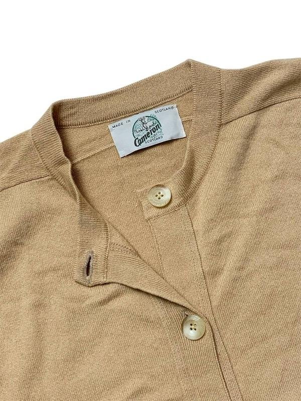 Женский Cameron of Scotland Свитер Бежевый Кашемир