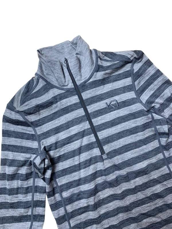 Donna Kari Traa Maglia Termica Blu Navy Lana 36