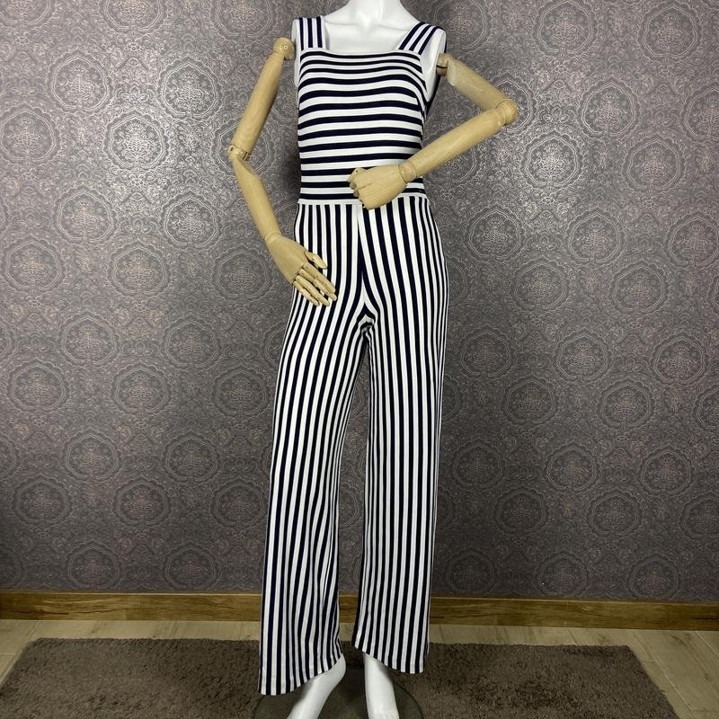 Women Armani Exchange Jumpsuit Navy Viscose 36