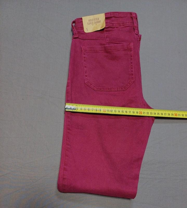 Femme Hollister Co. Jeans Bourgogne Coton 27 / S