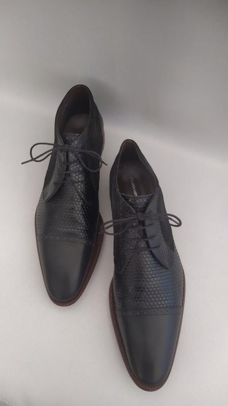 Men Floris Van Bommel Boots Black Suede 43