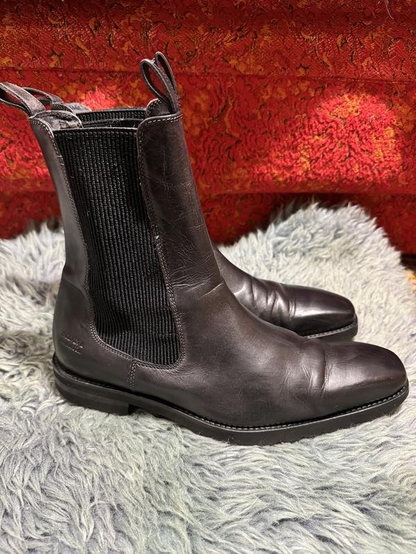 Homme Melvin & Hamilton Bottes Noires Cuir 41
