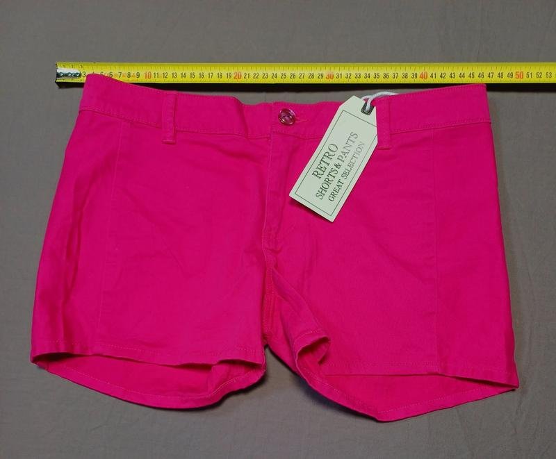 Donna Retro Company Shorts Rosa Cotone 36