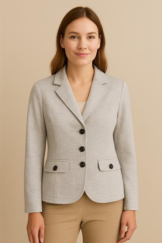 Женский Cambridge Satchel Пиджак Серебристый 38 /