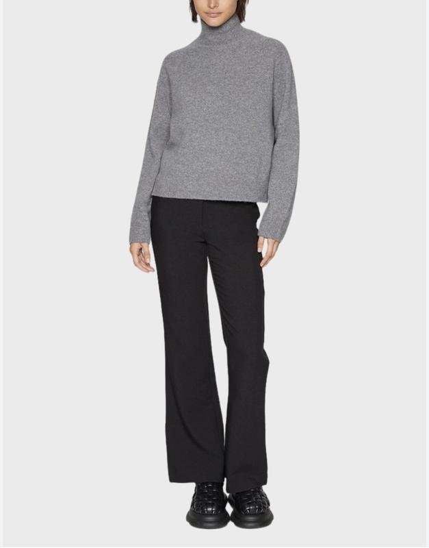 Women DRYKORN Turtleneck Grey Viscose 38 / M / 46