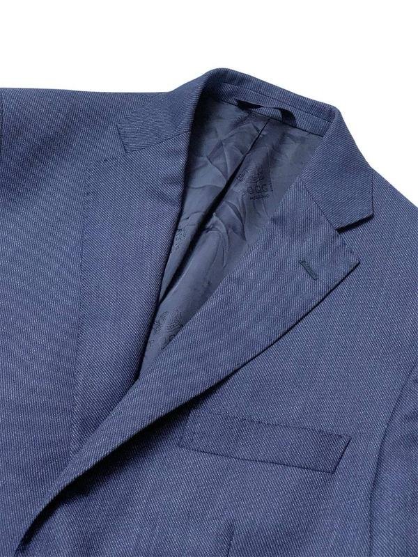 Men Boggi Milano Blazer Navy Wool 36 / S / 44