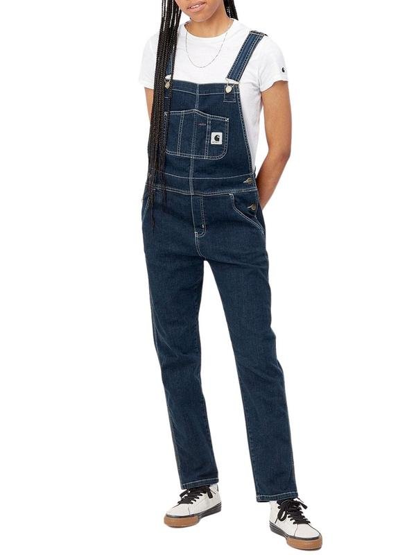 Damen Carhartt Overall Marineblau Baumwolle 36 / S