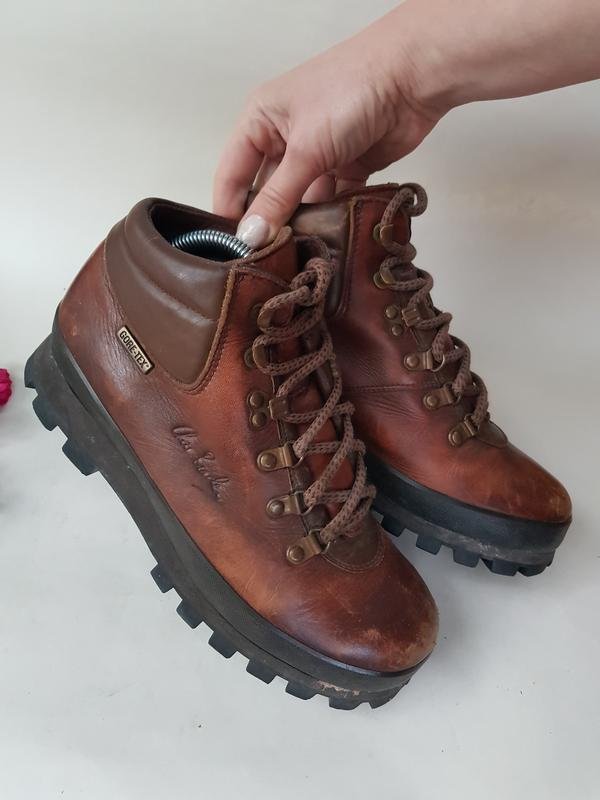 Femme Brasher Bottes Marron Cuir 40