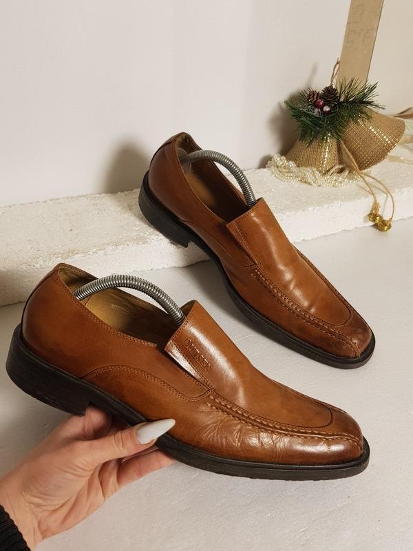 Men Vero Cuoio Heels Brown Leather 40