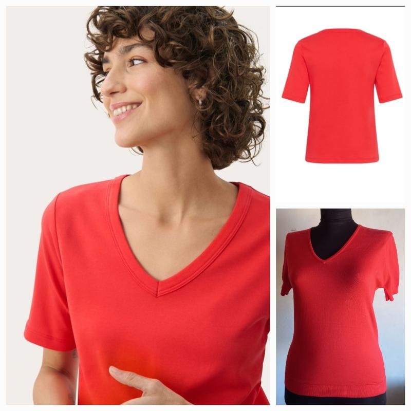 Женский John Smedley Джемпер Красный Sea Island