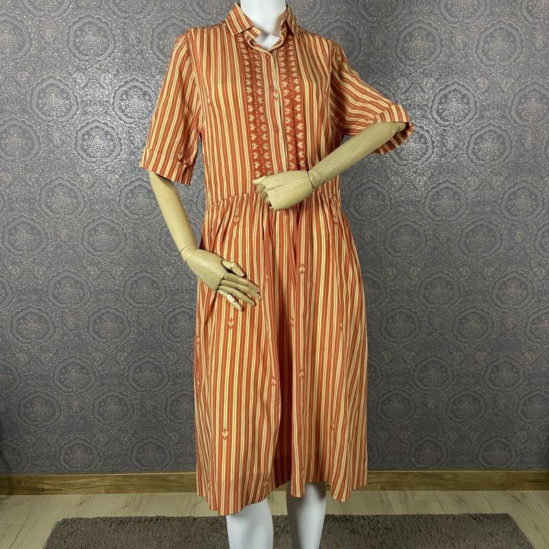 Женское Louis Féraud Платье Бежевый Вискоза 36