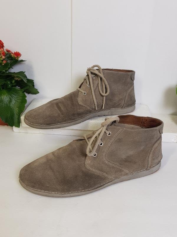 Men Vero Cuoio Boots Beige Suede 45