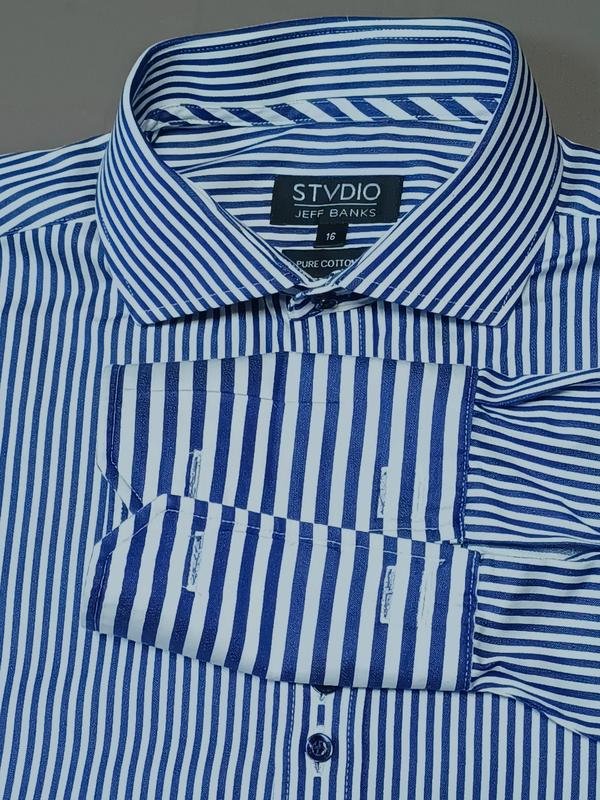 Women Jeff Banks Shirt White Cotton 42 / XL / 50