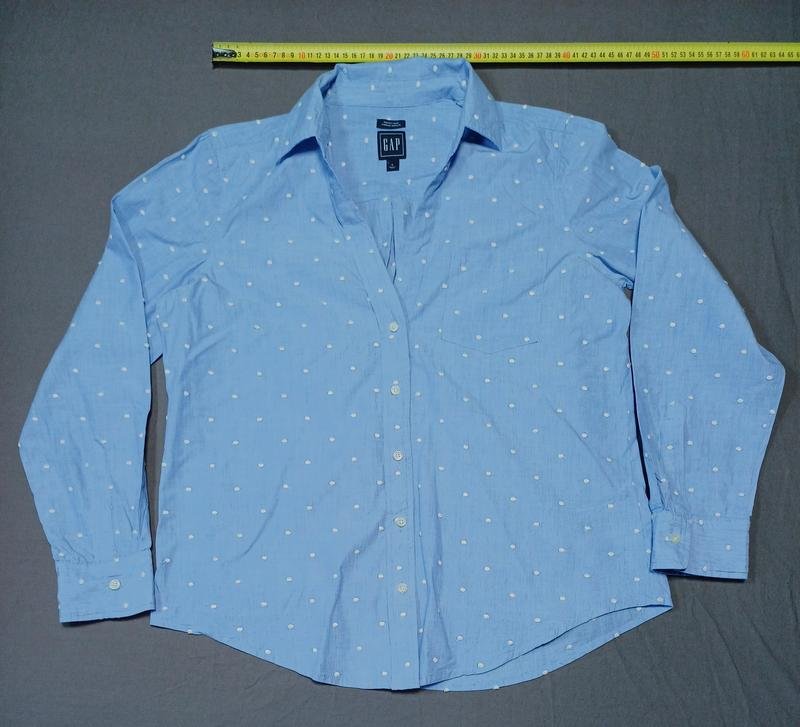 Women GAP Shirt White Cotton 38 / M / 46