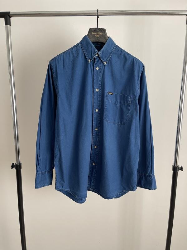 Herren Lee Hemd Marineblau M
