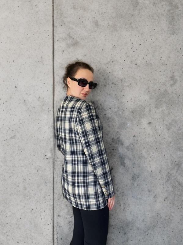 Женский Cambridge Satchel Пиджак Белый Шерсть 38 /