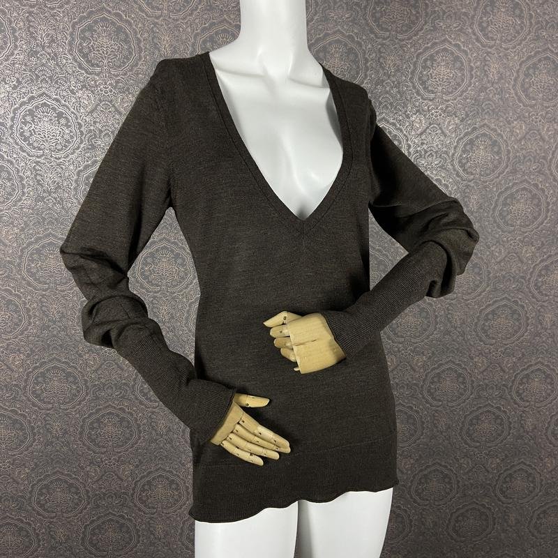 Women Marc O'Polo Sweater Brown Wool 40 / L / 48