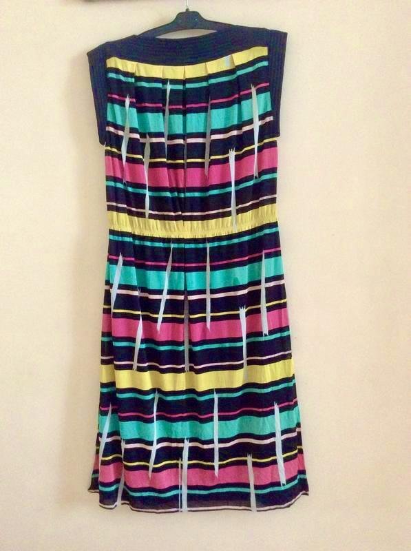 Damen Tibi Kleid Grün Seide 38 / M / 46