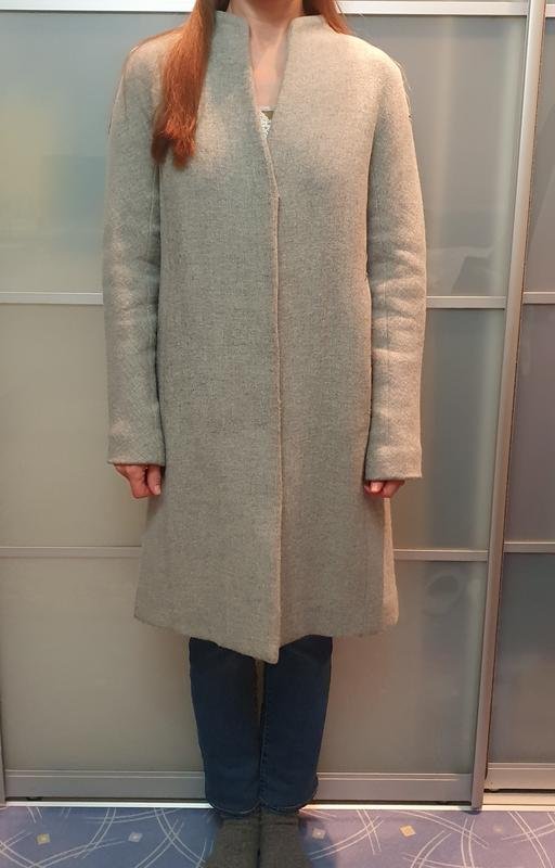 Donna Harmont & Blaine Cappotto Grigio Lana S