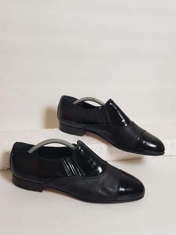 Men Vero Cuoio Heels Black Leather 42.5