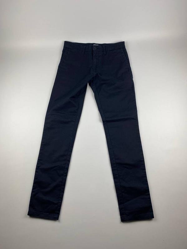 Мужские Carhartt WIP Брюки Тёмно-синие Хлопок 31